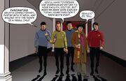 4th Doctor with Enterprise crew