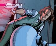 The Doctor fights his jailers during the . (:  [+]Tony Lee, IDW mini-series and one-shots (IDW Publishing, 2008-2009)