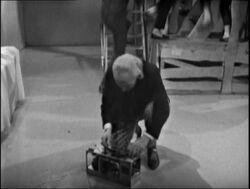 The Doctor sets his Dalek killing box The Chase-6