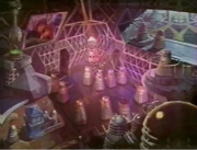 The Dalek Emperor's throne room after the Civil War