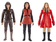 (2020) (l-r) Sarah Jane Smith, Romana I and Romana II based on respective appearances.