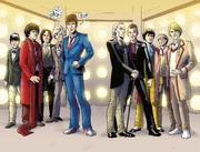 The Doctor's ten incarnations appear together