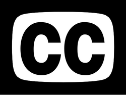 Closed captioning symbol