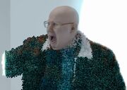 The projection Nardole discovers he's not real