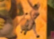 A donkey on the poster of 