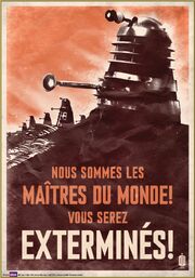 French Dalek illustration