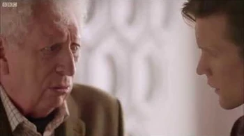 The Eleventh Doctor Meets The Curator (Tom Baker) - Doctor Who - Day of the Doctor - BBC