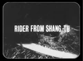 "Rider from Shang-Tu"