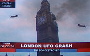 BBC News: London UFO Crash