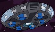 Dalek Saucer (Tales of the Dark Times)