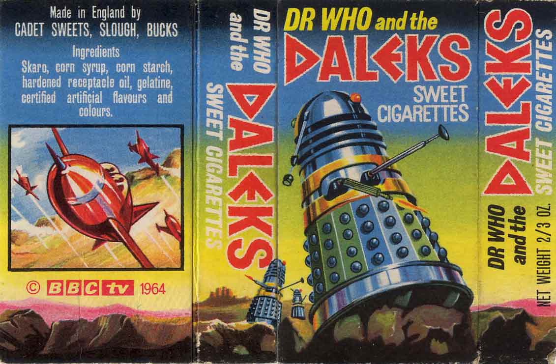 Dr Who And The Daleks Sweet Cigarettes Tardis Fandom