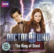 Doctor Who The Ring of Steel 2011 Observer CD cover