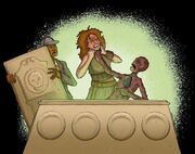 The Master is found by . (:  [+]Roy Gill, The Diary of River Song: Series Five (The Diary of River Song, Big Finish Productions, 2019)