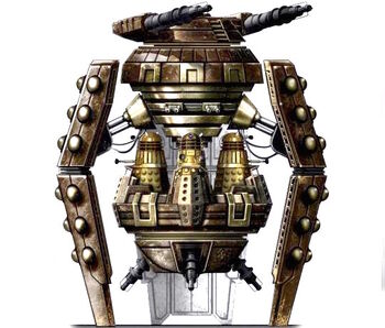 Dalek Attack Ship in the Whoniverse