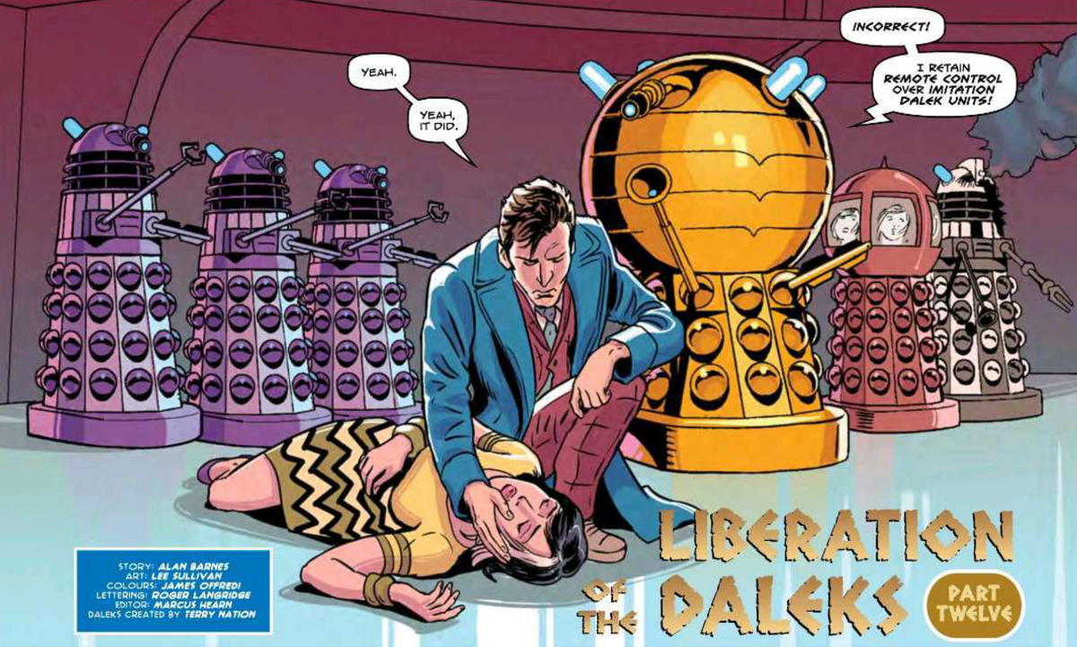 Liberation of the Daleks (comic story) | Tardis | Fandom