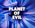 Planet of Evil