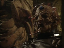 The real Davros (Revelation of the Daleks).jpg (343 KB) Davros reveals his real body's presence to Orcini.