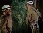  and the Doctor enter the Silurian base.