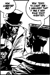 Lefevre: "You cheated me!"