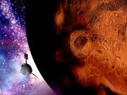 The Probe around Mars