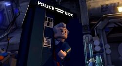 Lego Dimensions Twelfth Doctor in TARDIS