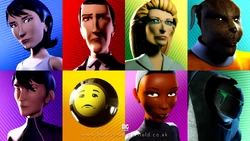 Wallpaper from the webcast Dead and Buried from the Big Finish website.