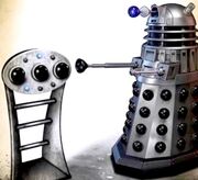 Time War-style Silver Dalek