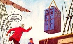 A Stich in Time Doctor runs for TARDIS