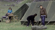 Torchwood's campsite