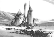 Ancient ruins on Gallifrey
