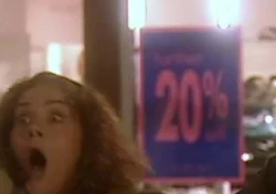 A notice offering 20 off