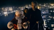 Twelve Pulling Santa's Sleigh