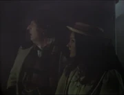 The Doctor and Leela arrive on Fang Rock
