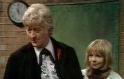 The Doctor and Jo visit the Master in his cell.