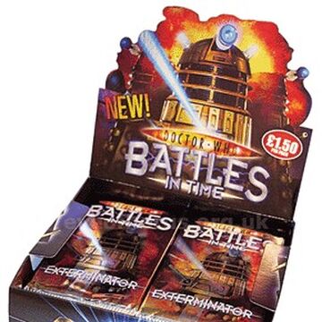 Doctor Who Battles In Time Exterminator X1 Full Factory Sealed Pack Packs 