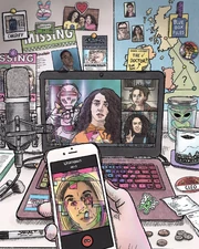 A piece of fanart republished by the  which featured the famous "I Want to Believe" 