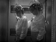 Moonbase-2 Moonbase airlock with 2 scientists-1