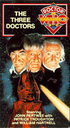 The Three Doctors VHS US cover