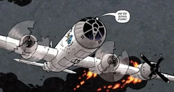 The on the failed bomb run