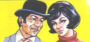 Steed and Tara
