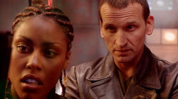 Ninth Doctor something wrong with the heating The Long Game