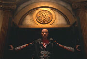 Chang Lee enters TARDIS