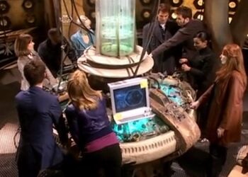 The Children of Time pilot the TARDIS