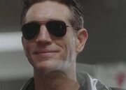 The Master in 's body. (:  [+]Matthew Jacobs, Doctor Who Television Movie (Fox Broadcasting Company, 1996)