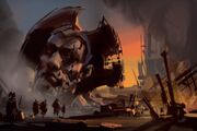 Arcadia wreckage