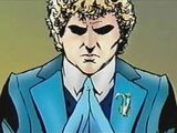 Sixth Doctor's blue coat