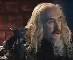 The Master's plunger hand (The Curse of Fatal Death)