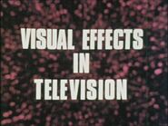 Visual Effects in Television