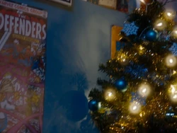 A  for . (:  [+]Steven Moffat, Doctor Who Christmas Special 2016 (BBC One, 2016)