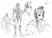 Cybermen concept art